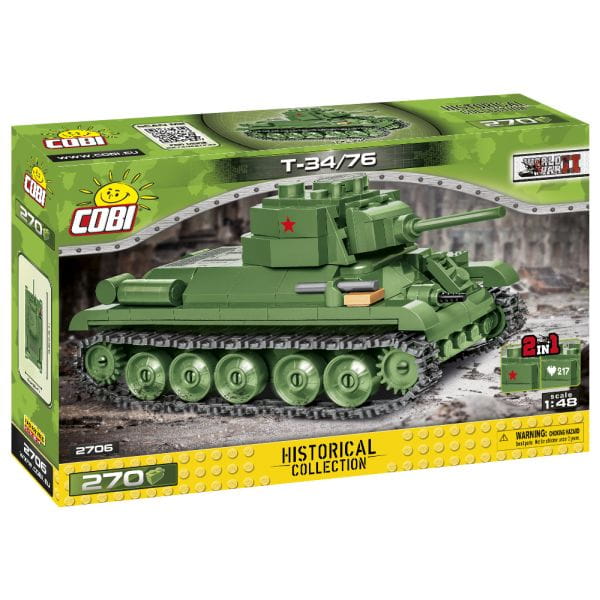 Klocki Cobi HC KB2706 WWI T-34/76 270 EL.