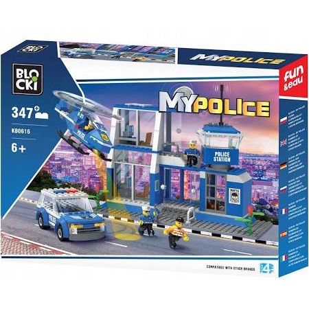 Klocki Blocki KB0616 POLICJA DUŻA KOMENDA 347