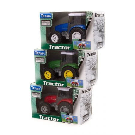 TEAMA TRAKTOR MIDI 1:43 KOLOR NIEBIESKI