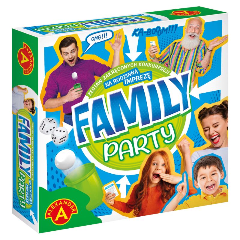 Zestaw Gier Family Party Alexander