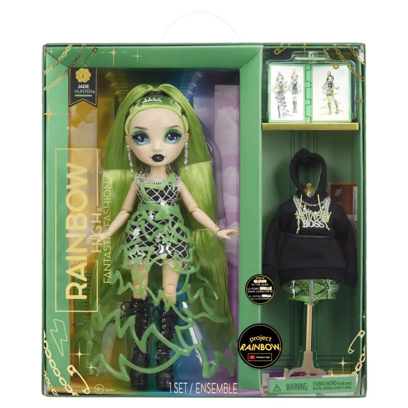 RAINBOW HIGH JADE GREEN