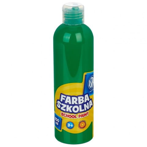Farba Szkolna Plakatowa 250ml J.Zielona Astra