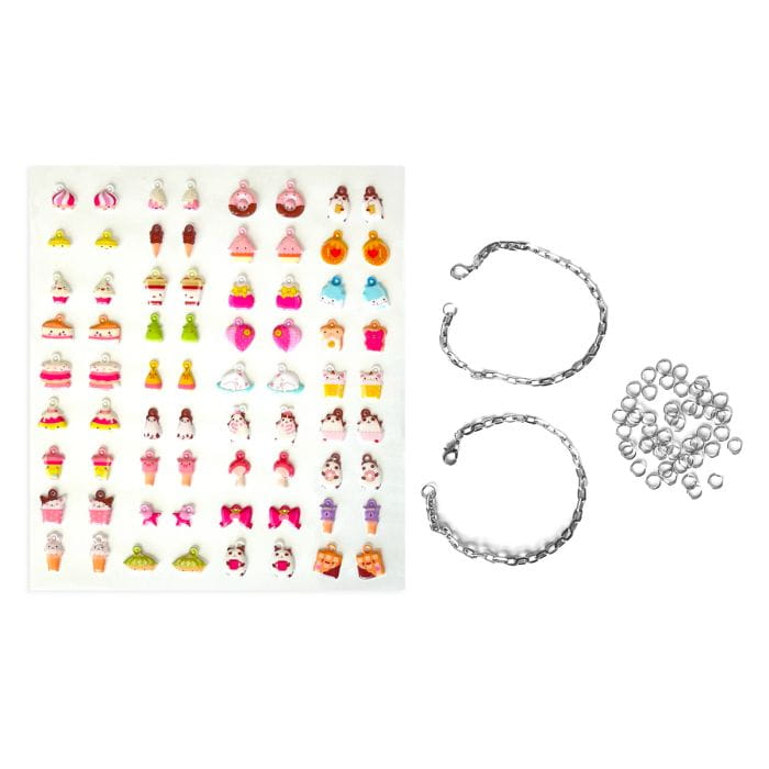 BRANSOLETKI DIY Z ZAWIESZKAMI PUFFY – SWEETIES