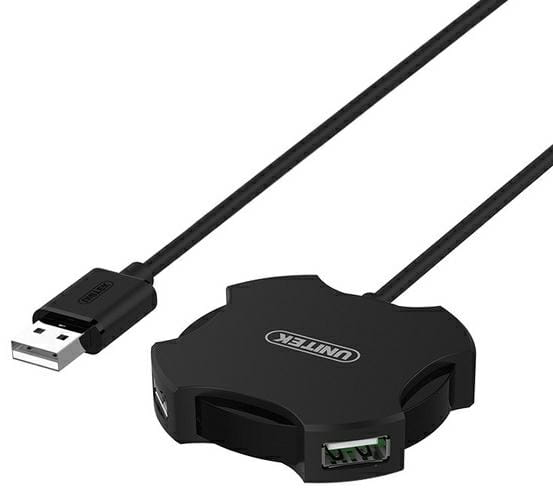 UNITEK HUB USB 2.0 4 porty mini Y2178 - Henryx24