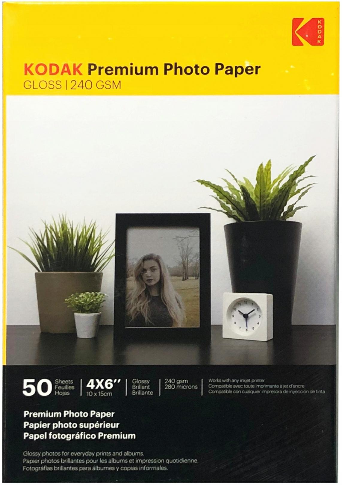 KODAK Papier 240gr/m 10x15 op-50 Glossy CAT 5740-096 - Henryx24