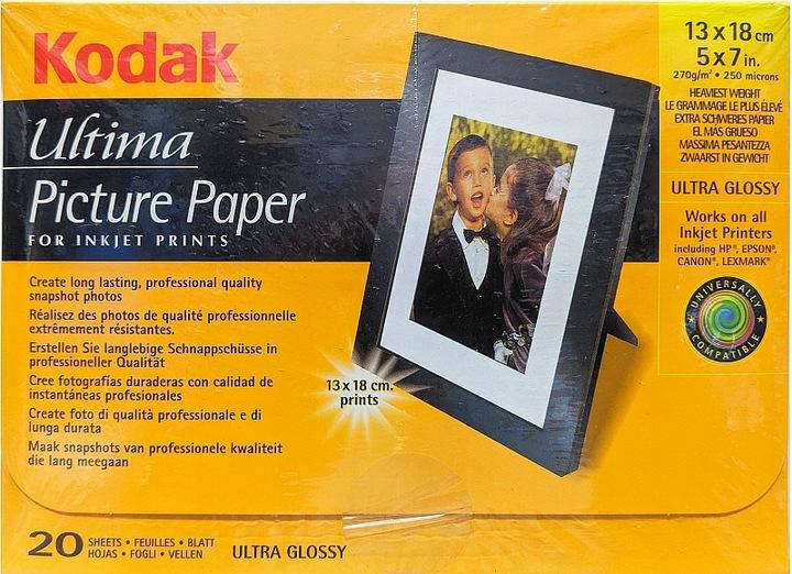 KODAK Papier 270gr/m 13x18 op-20 Glossy CAT 861 7433 - Henryx24