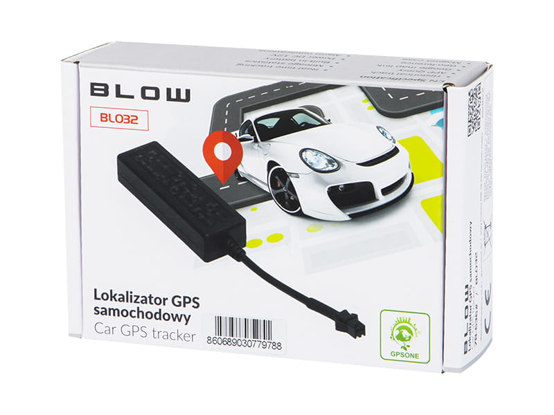 BLOW Lokalizator GPS BL032 78-636 przyłą samochodowy z przyłączem - Henryx24