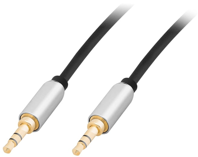 BLOW Kabel stereo audio minijack M/M 1mM metal 91-270 - Henryx24