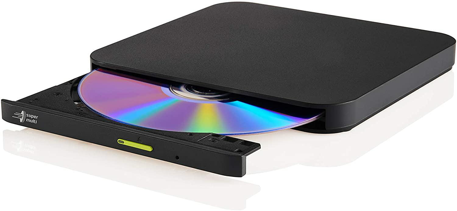 LG Nagrywarka DVD GP96YB70 zewnętrzna SLIM BOX HITACHI OTG Konektor Black box+sw - Henryx24