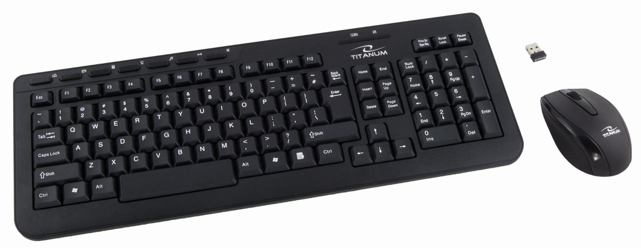 TITANUM Klawiatura+Mysz TK104 ORLANDO bezprzew - Henryx24
