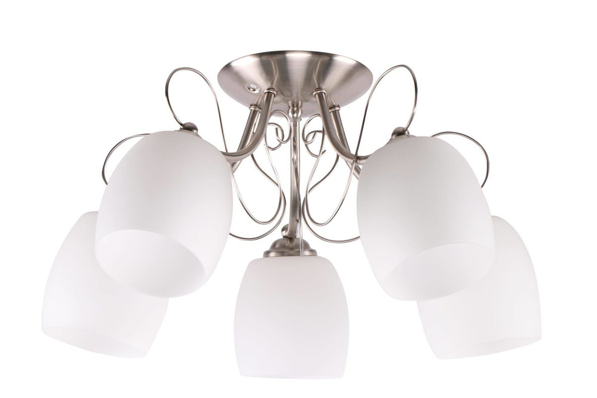 Lampa sufitowa chromowa Amba 5x40W