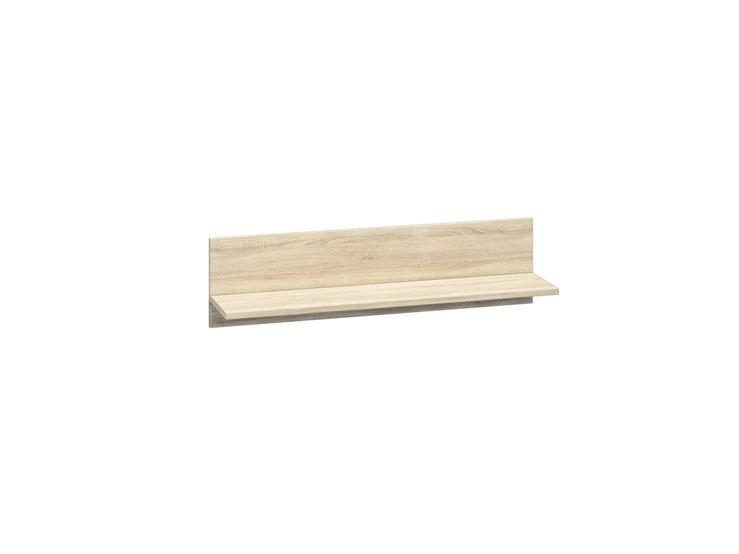 Wisząca półka na książki 92 cm CASTEL dąb sonoma