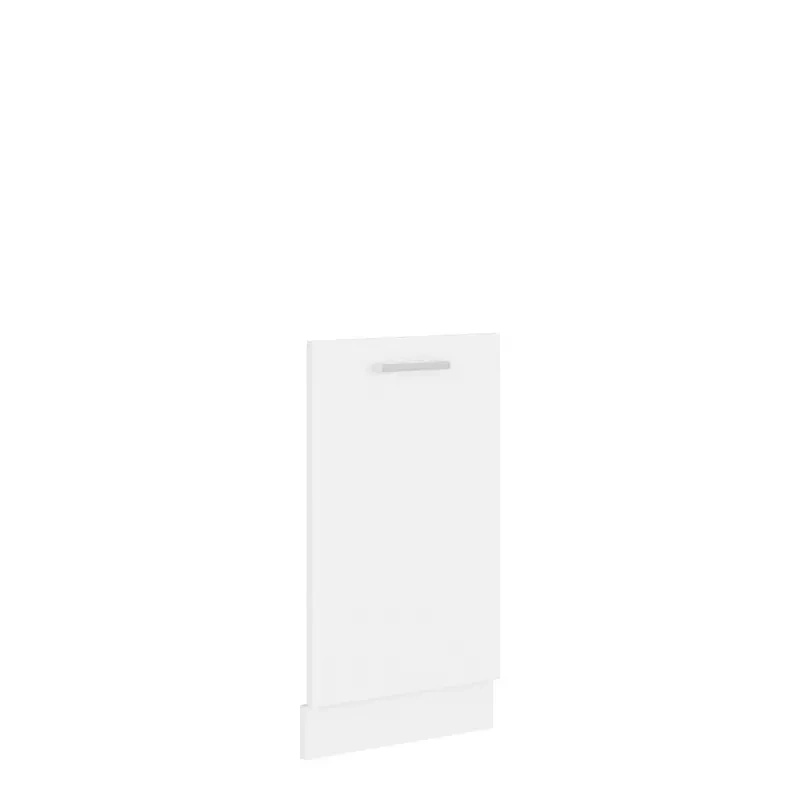 Front do zmywarki z ukrytym panelem sterującym 45 cm biały mat SNOW