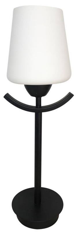 Lampka nocna London czarno biała