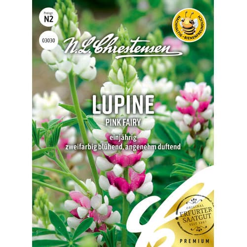Łubin Pink Fairy - Nasiona. Ilość w opakowaniu: 1 opak - GradinaMax