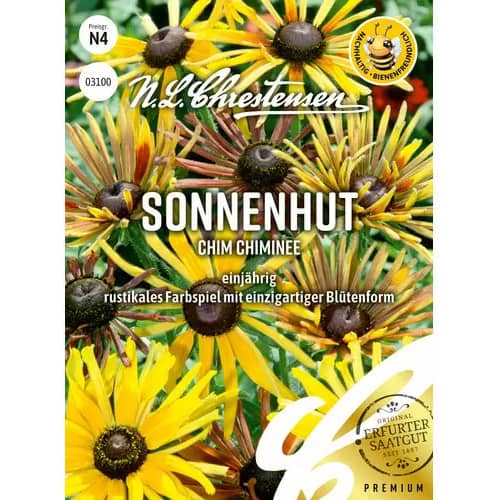 Rudbekia owłosiona Chim Chiminee - Nasiona. Ilość w opakowaniu: 1 opak - GradinaMax