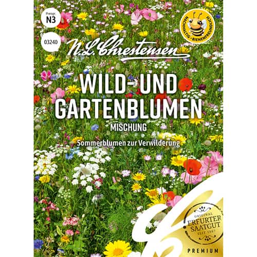 Kwiaty dzikie i ogrodowe, mix - Nasiona. Ilość w opakowaniu: 1 opak - GradinaMax