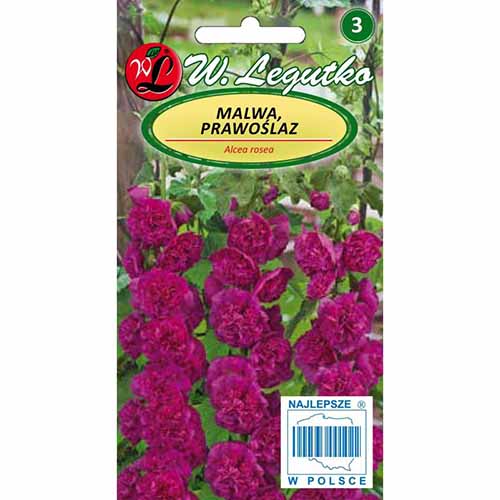 1 szt, Malwa pełna (Prawoślaz) fioletowa Legutko - Nasiona: Ilość w opakowaniu: 0.5 g