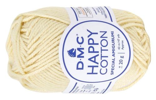 włóczka HAPPY COTTON DMC 770 / kremowy