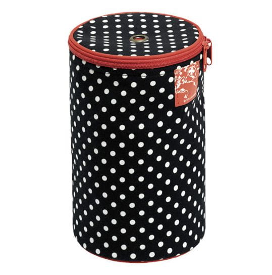 materiałowy pojemnik na włóczkę PRYM 610677 "KROPKI"