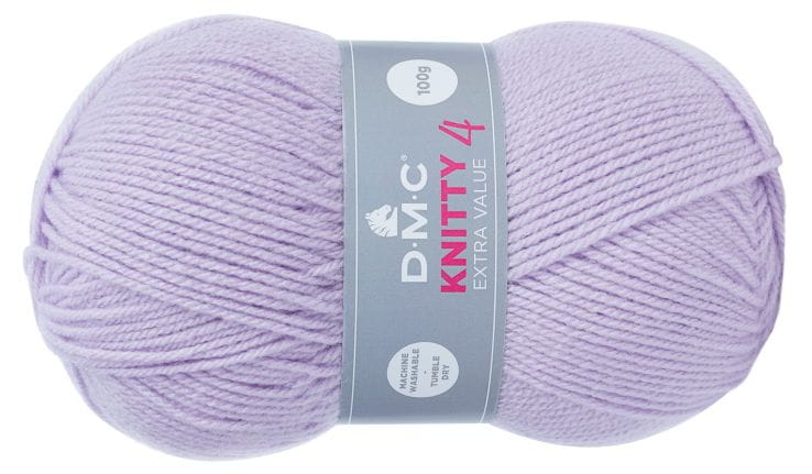 WŁÓCZKA DMC KNITTY 4 KOL. 959 / JASNY FIOLETOWY