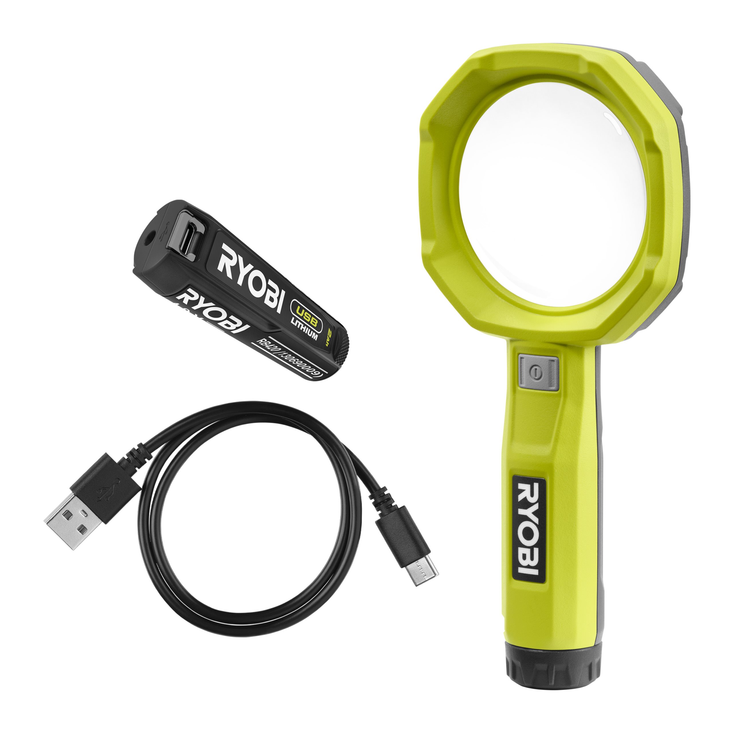 Lampa powiększająca 4V USB Lithium z akumulatorem 2.0Ah i kablem do ładowania