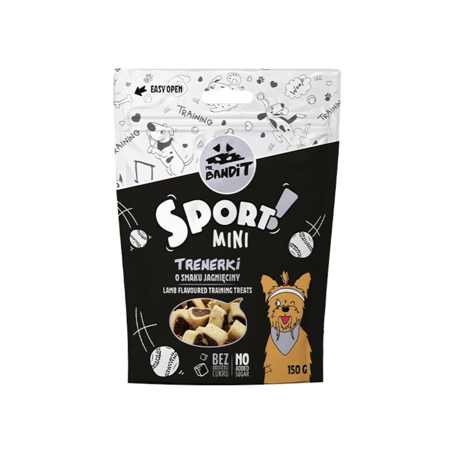 Przysmak Treningowy Dla Psa - MR. BANDIT SPORT MINI - trenerki o smaku jagnięciny