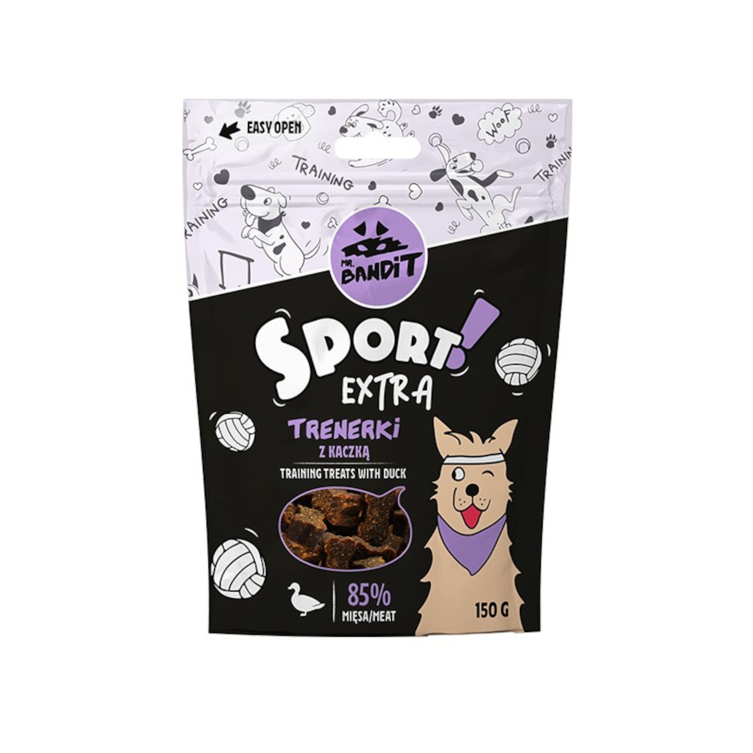 Przysmak Treningowy Dla Psa - MR. BANDIT trenerki sport extra z kaczką