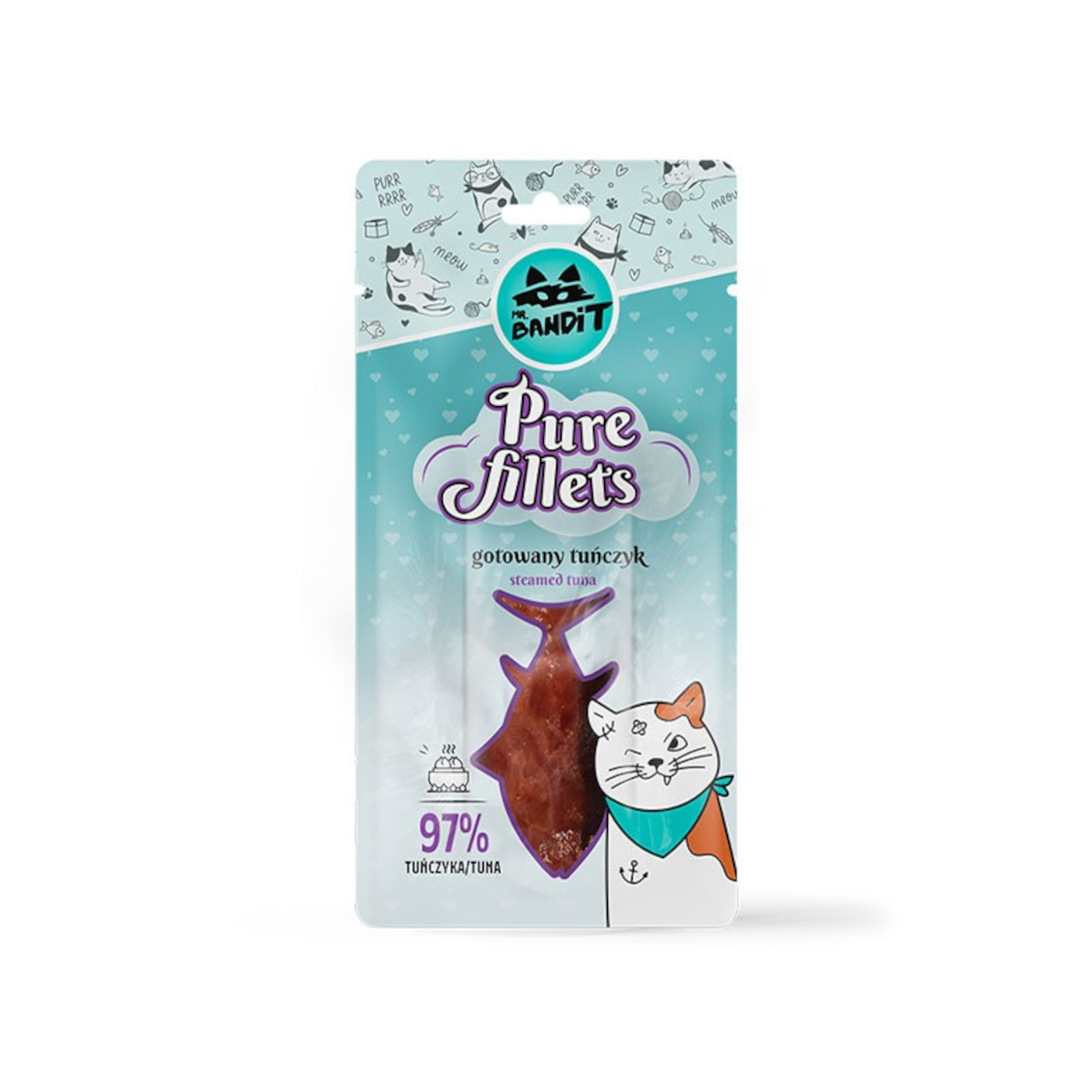 MR. BANDIT PURE FILLETS - mięsne filety z tuńczyka