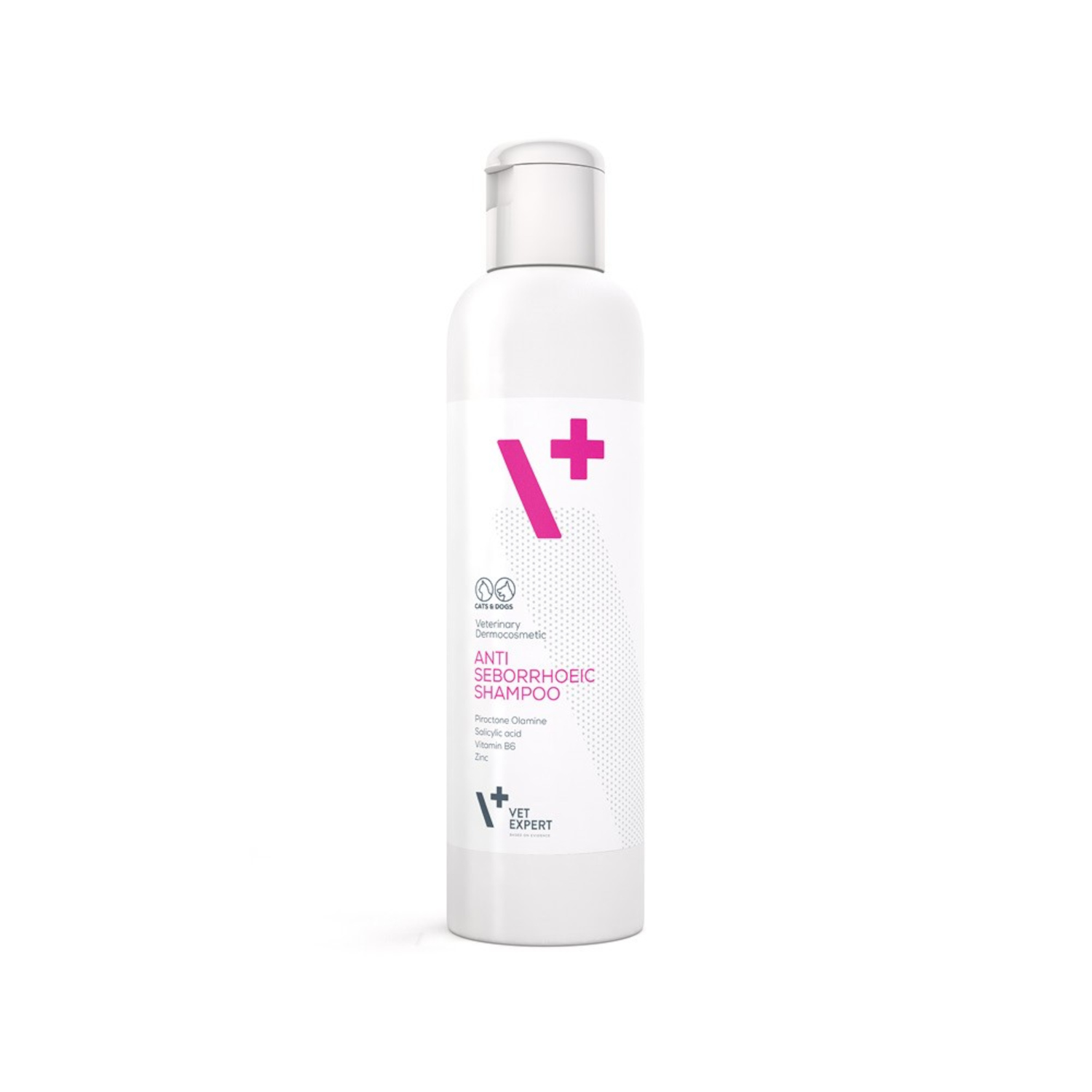 VET EXPERT ANTISEBORRHOEIC SHAMPOO - przeciwłojotokowy szampon dla psów i kotów 250 ml