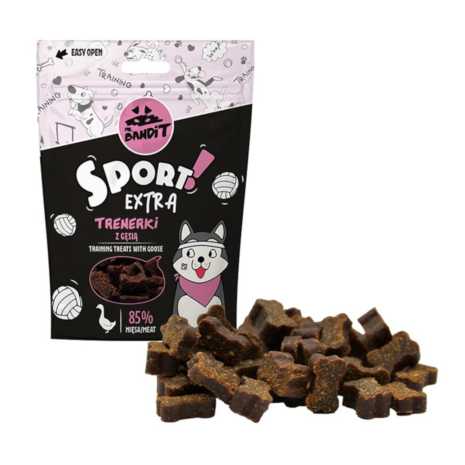 Przysmak Treningowy Dla Psa - MR. BANDIT trenerki sport extra z gęsią