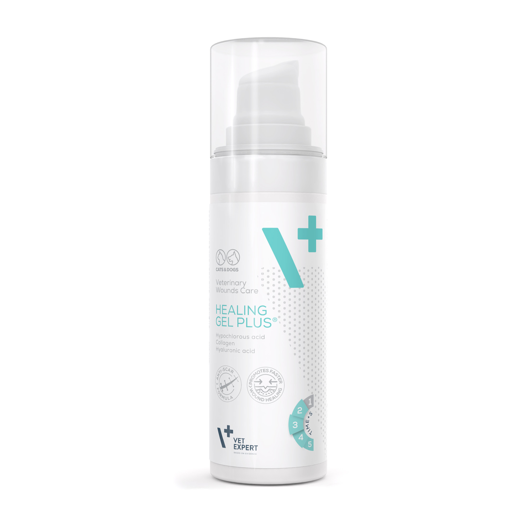 VET EXPERT HEALING GEL PLUS - hydrożel wspomagający gojenie ran 30 ml