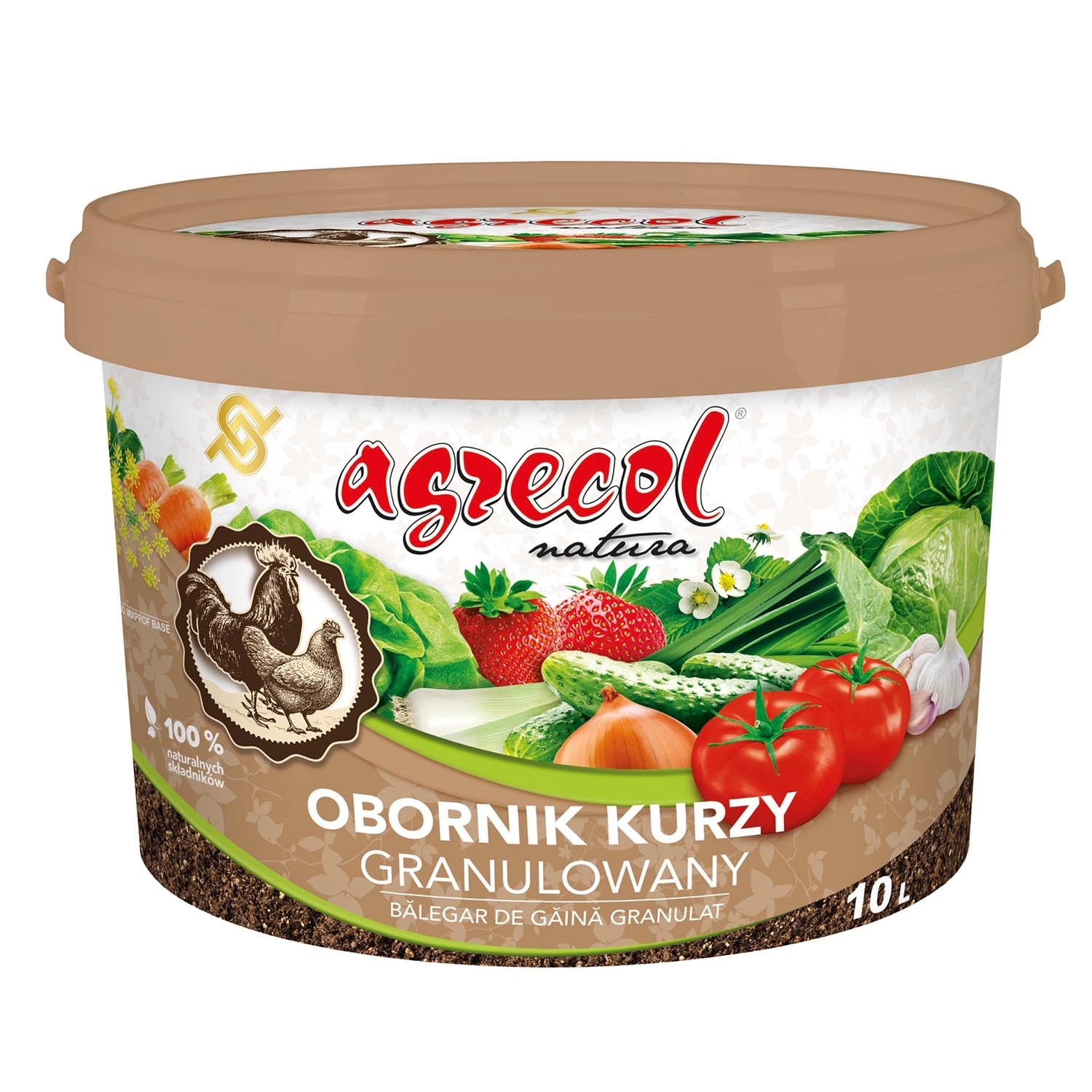 Agrecol obornik kurzy granulowany 10 l