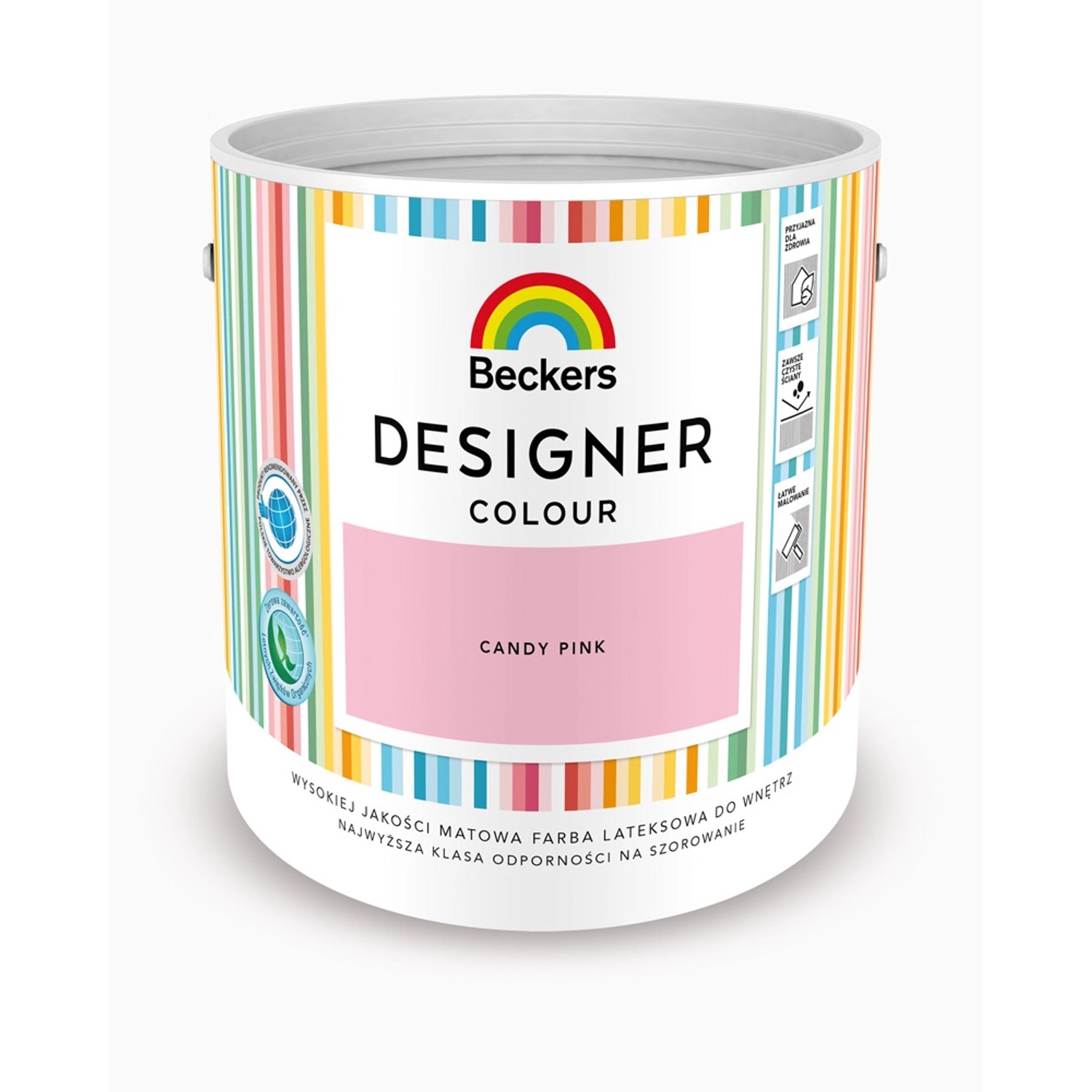 Farba lateksowa Beckers Designer candy pink 2,5 l