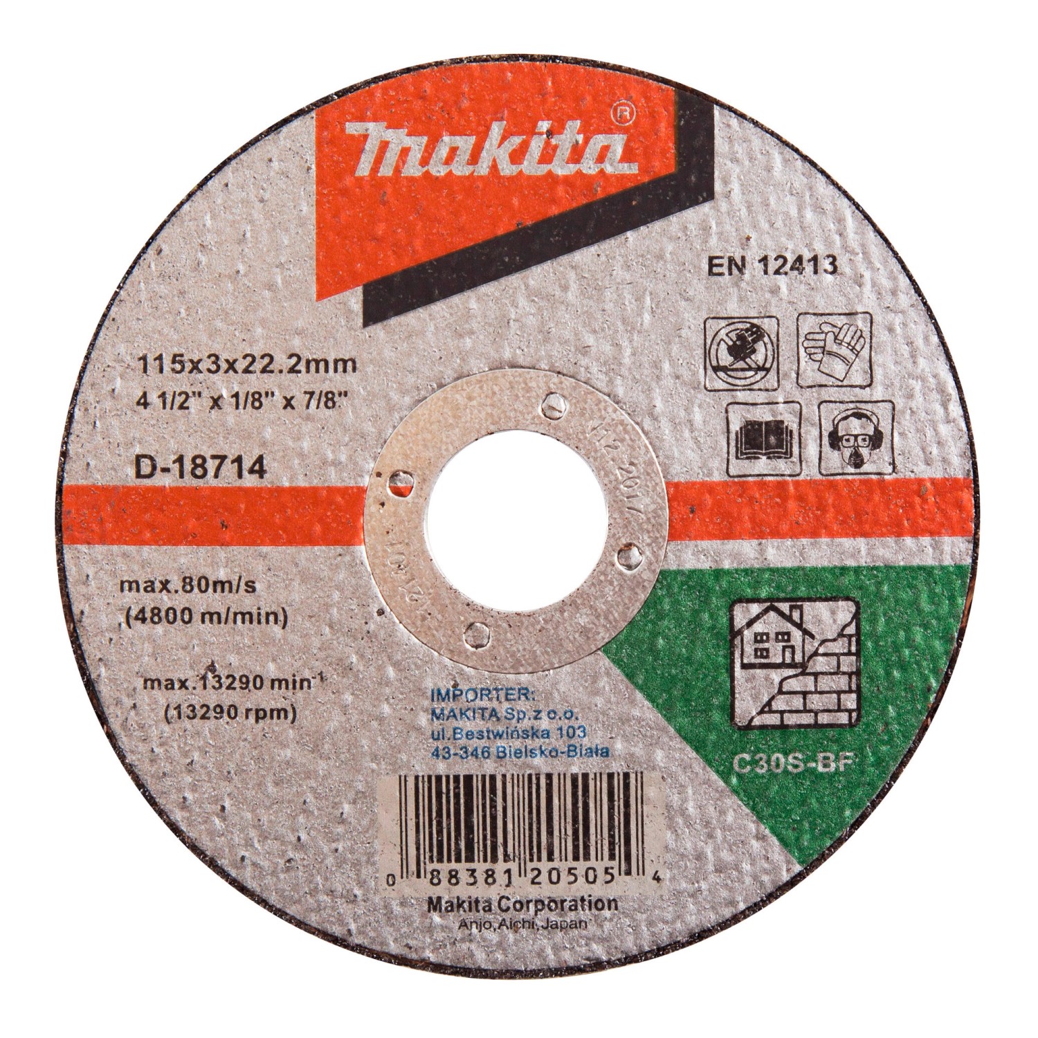 Makita Tarcza do cięcia betonu 115 mm