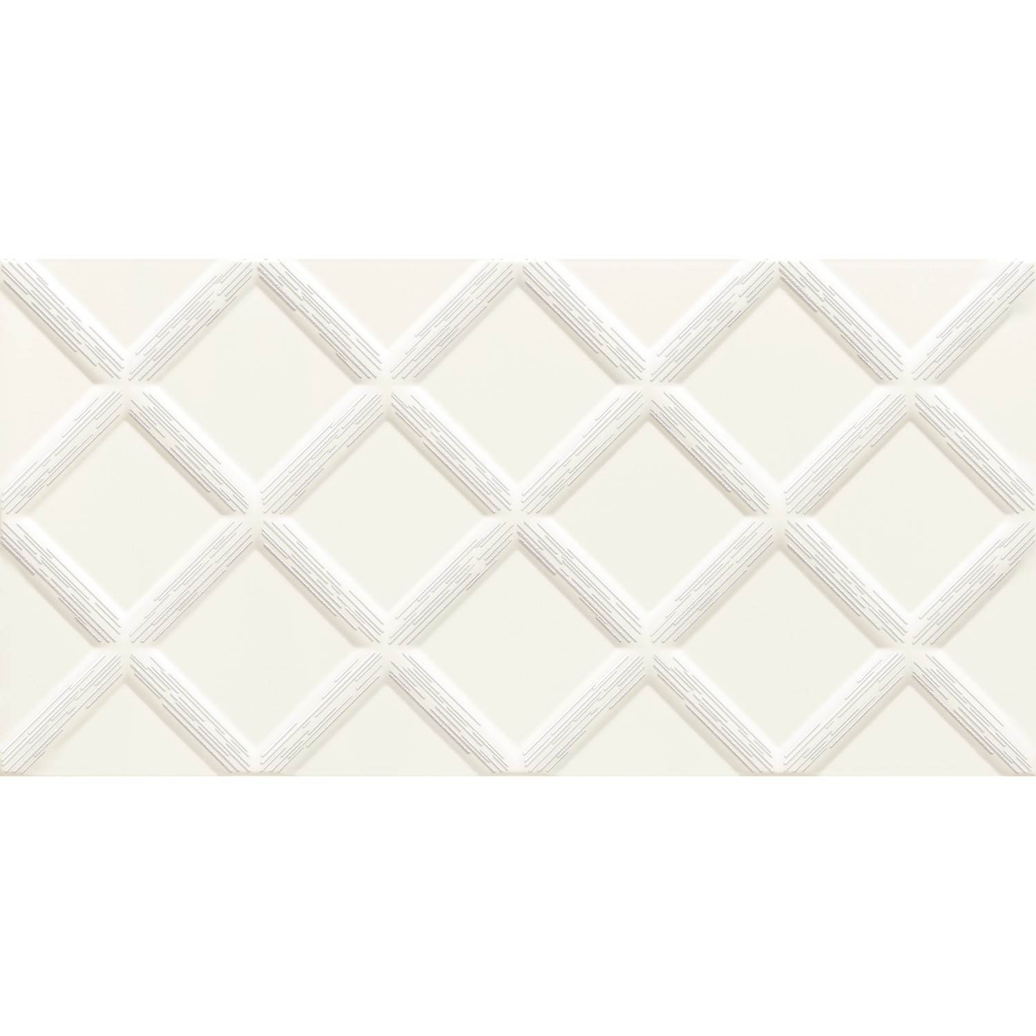 Arte Dekor Burano white kratka 30,8 cm x 60,8 cm