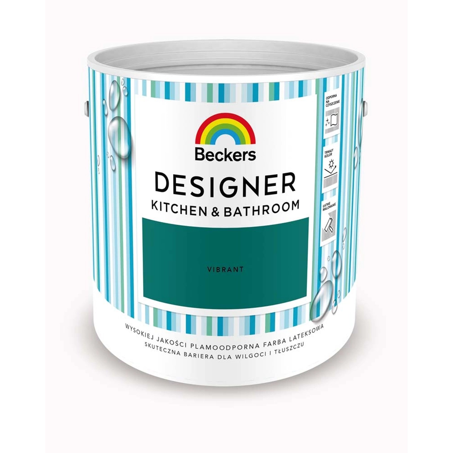 Farba Beckers Designer Kitchen&Bathroom Vibrant 2,5 l