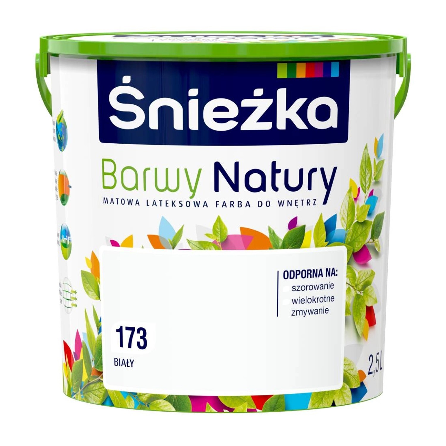 Farba Śnieżka Barwy Natury biała 2,5 l