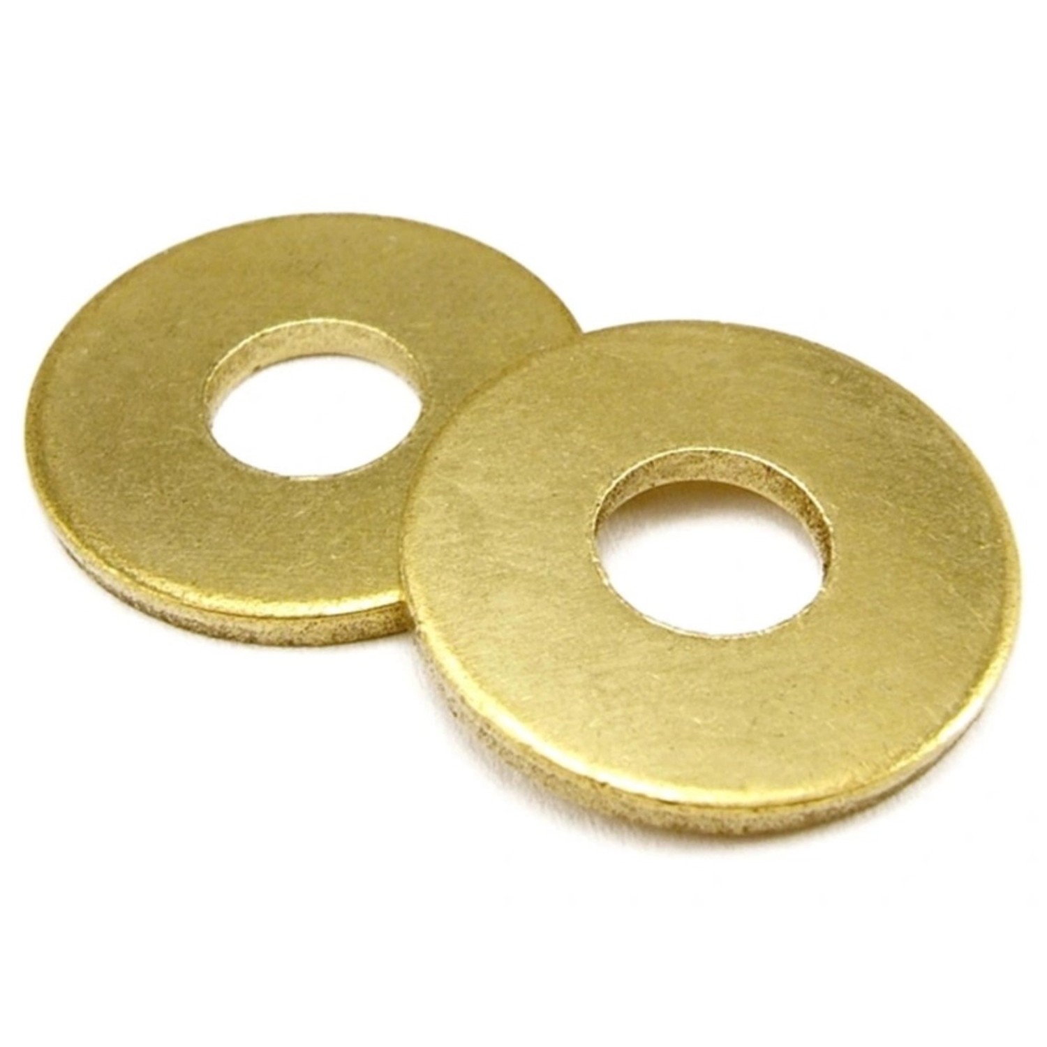 Lux-Tools Podkładka powiększona mosiądz 6,4x18mm 8szt.