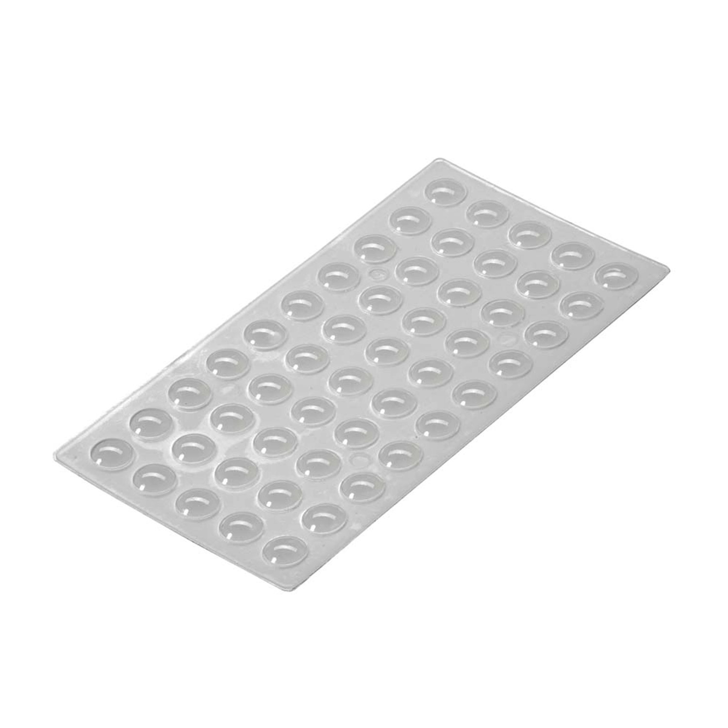 Odbojniki meblowe samoprzylepne transp.x50 śr.8x2