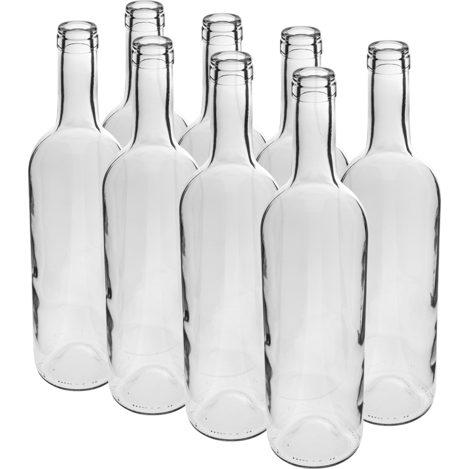Butelka na wino biała - 750 ml