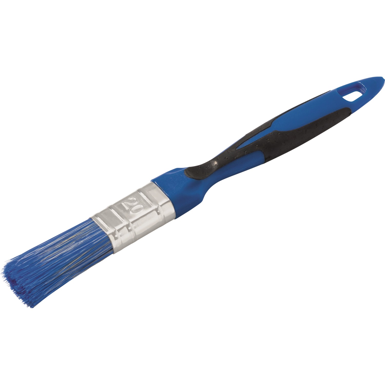 LUX-TOOLS Pędzel płaski do farb wodorozcieńczalnych 2K 20 mm