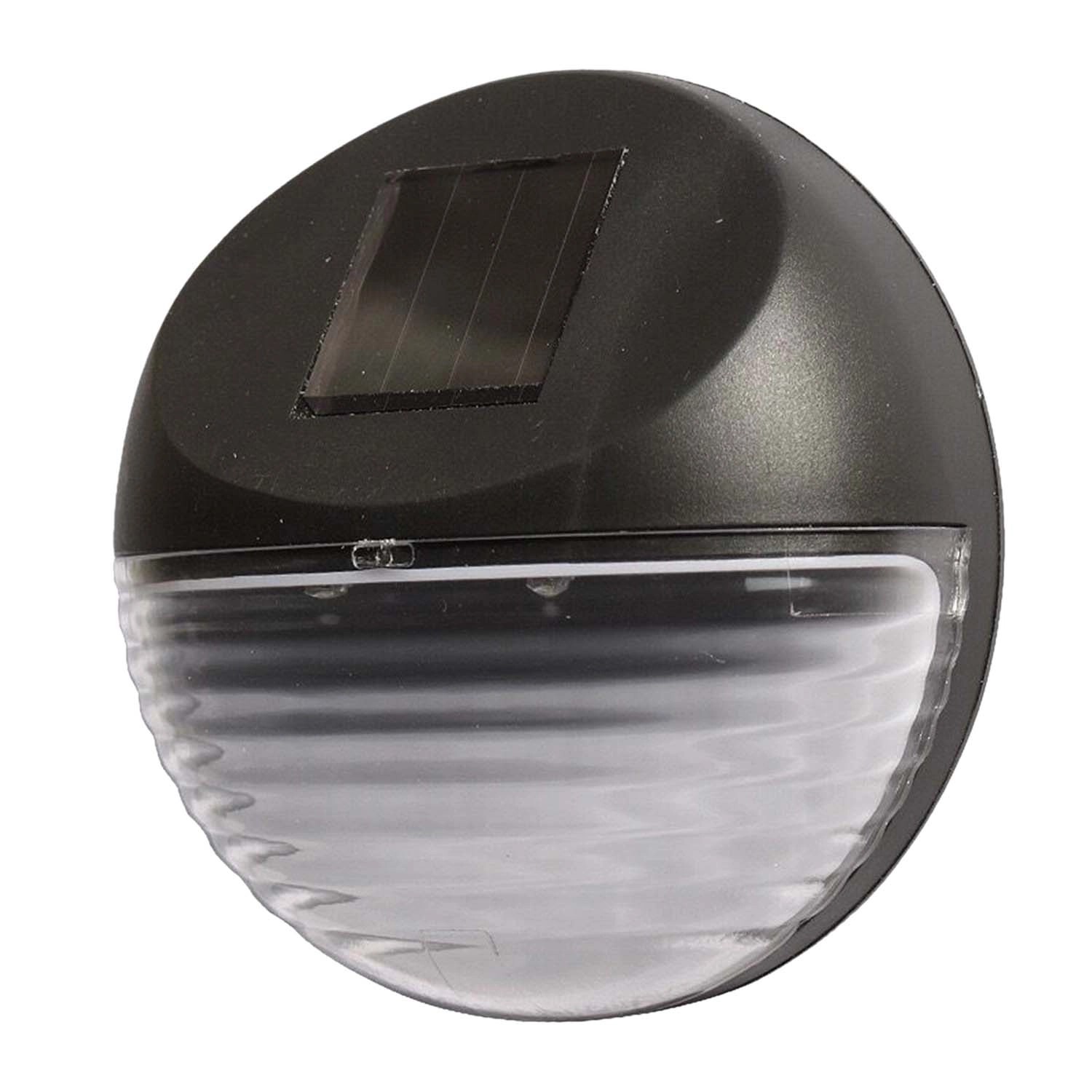 Eko-Light Lampa solarna Wall 0,06W 6000K 2lm IP44 czarna