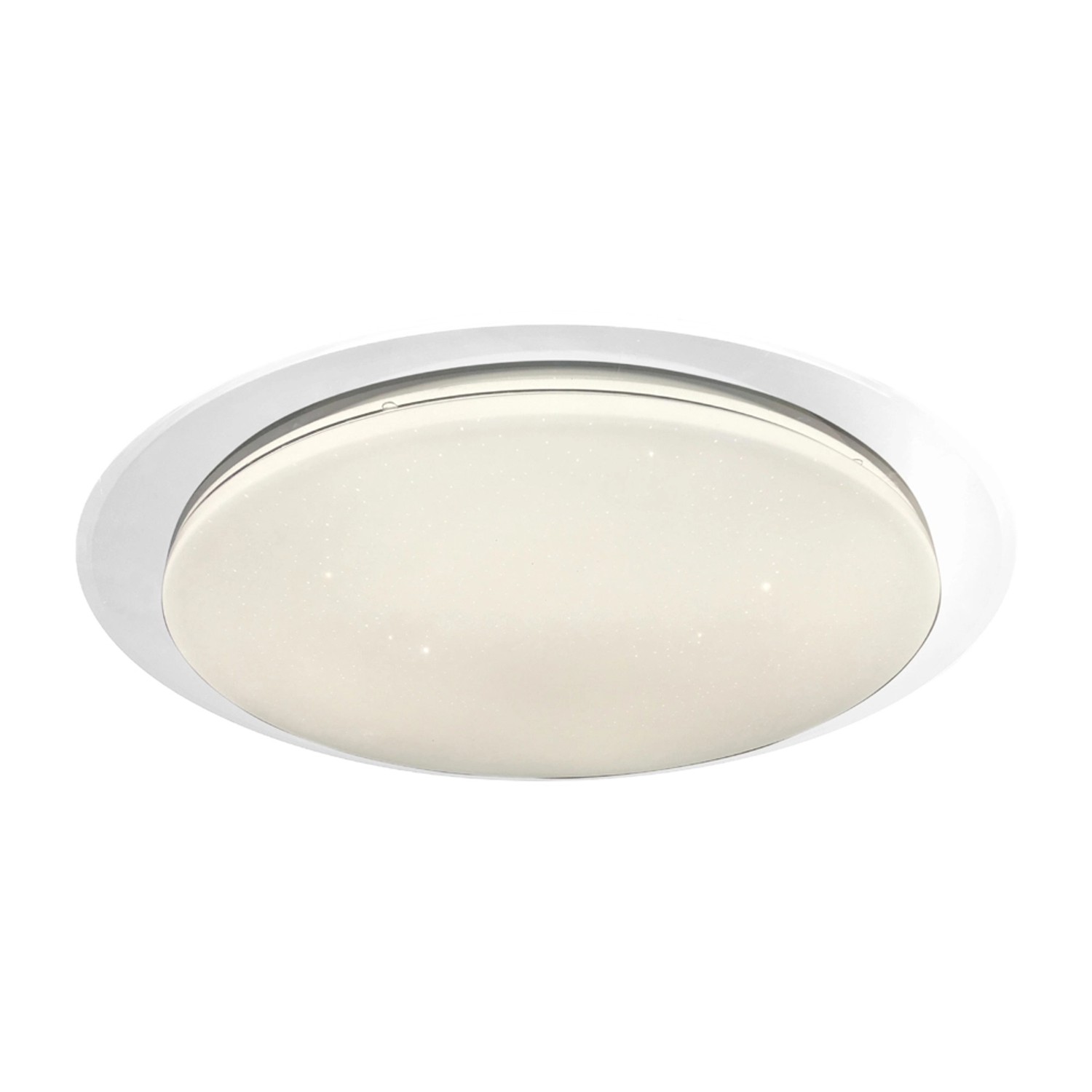 Plafon LED ONTARIO sky effect z pilotem śr. 76 cm 80W 3000K-6000K 6000 lm