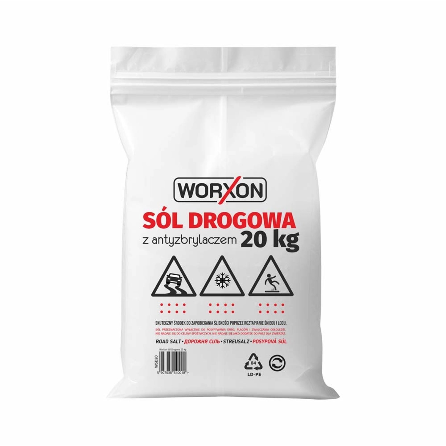 Sól drogowa - 20 kg