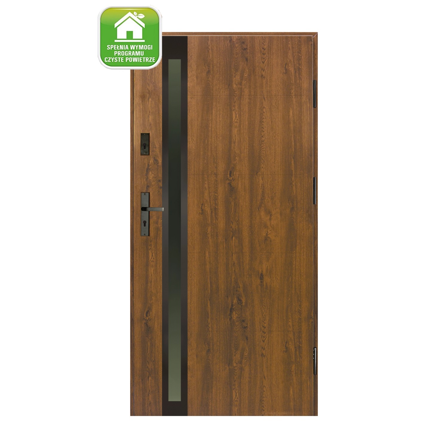 Splendoor Drzwi zewnętrzne Amara Orzech 90P