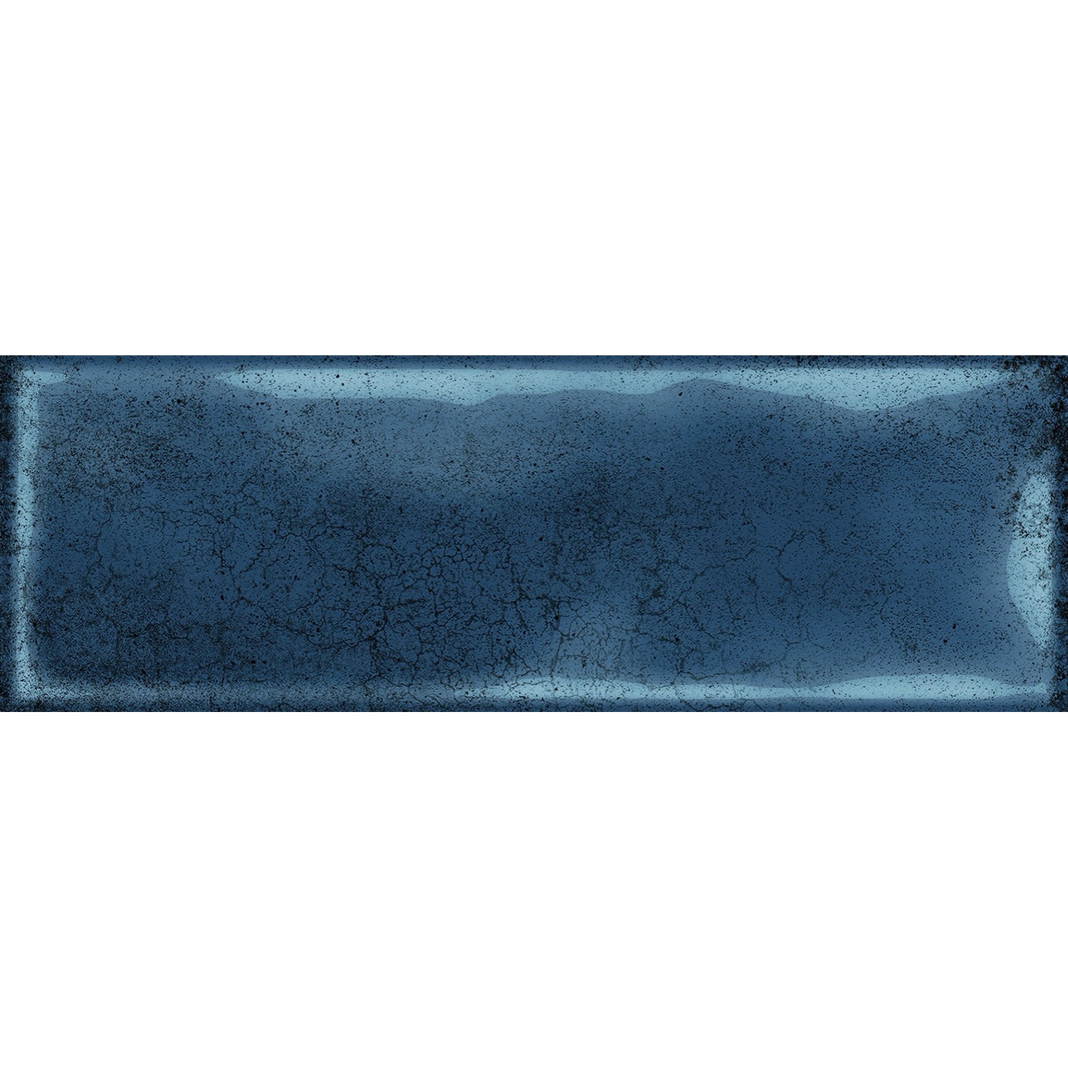 Glazura Vintage Navy glossy 10 x 30 cm