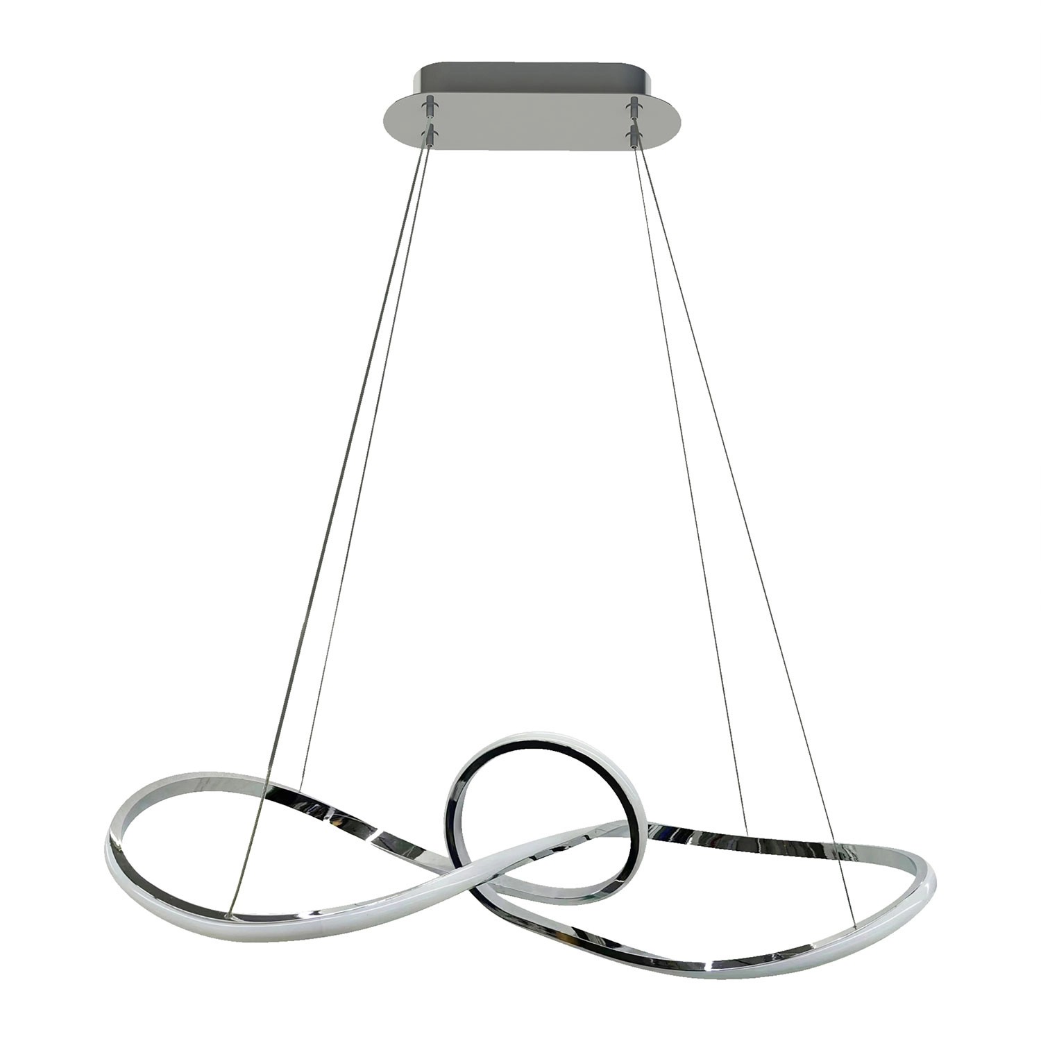 MiLAGRO Lampa wisząca LED Marco 42W 4000K 3000lm chrom