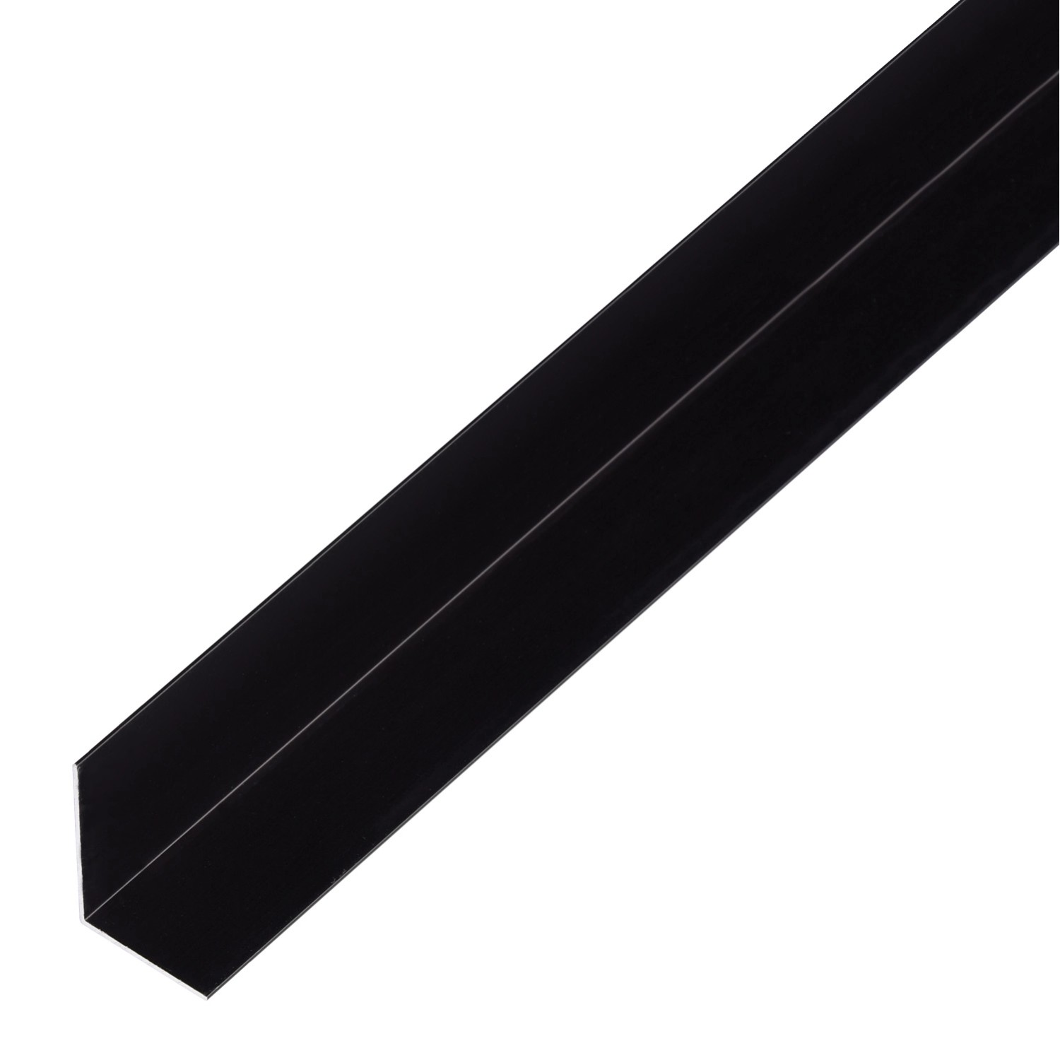 Gust.Alberts Profil kątowy aluminiowy anoda czarna 25x25x1 mm 1m