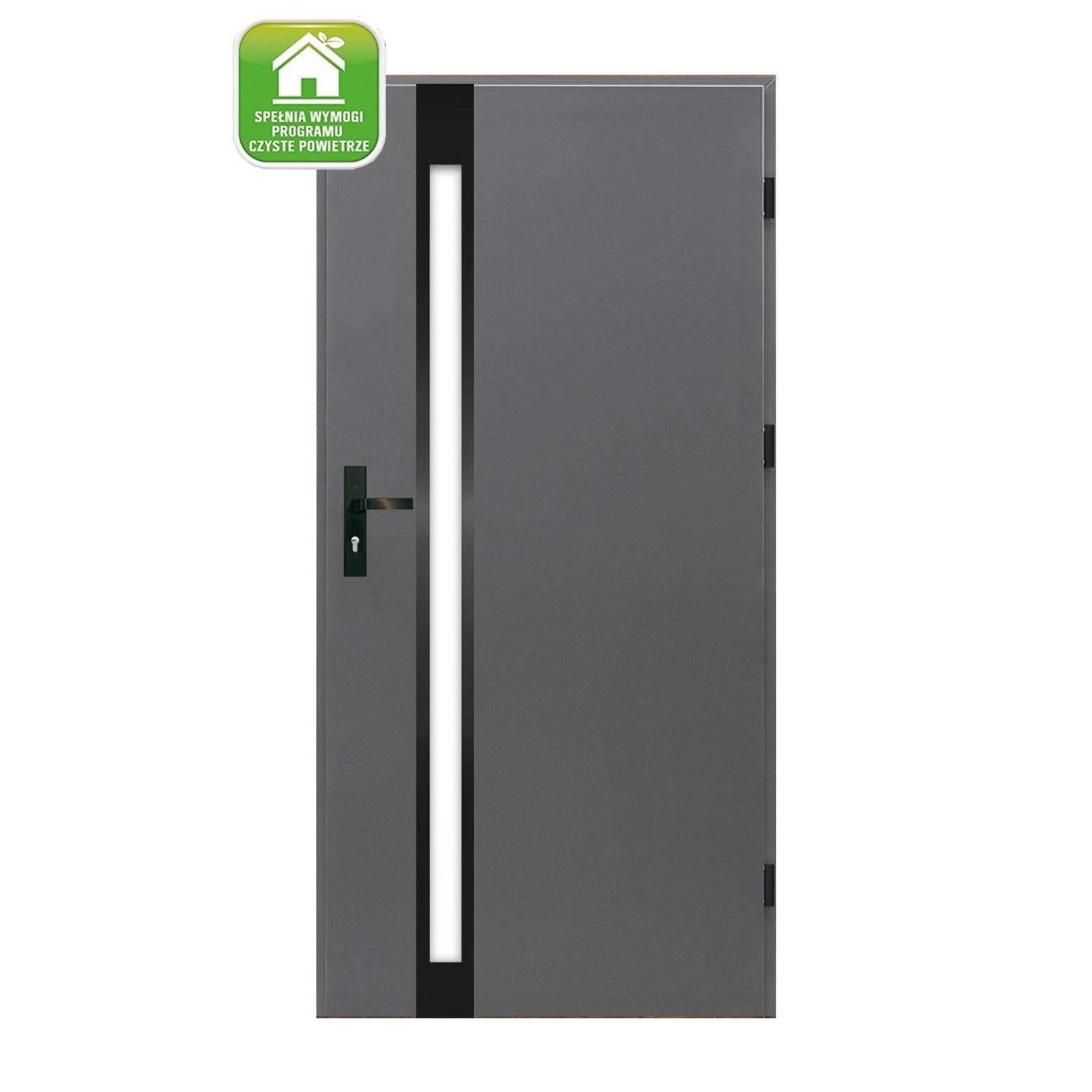 Splendoor Drzwi zewnętrzne Amara antracyt 90P